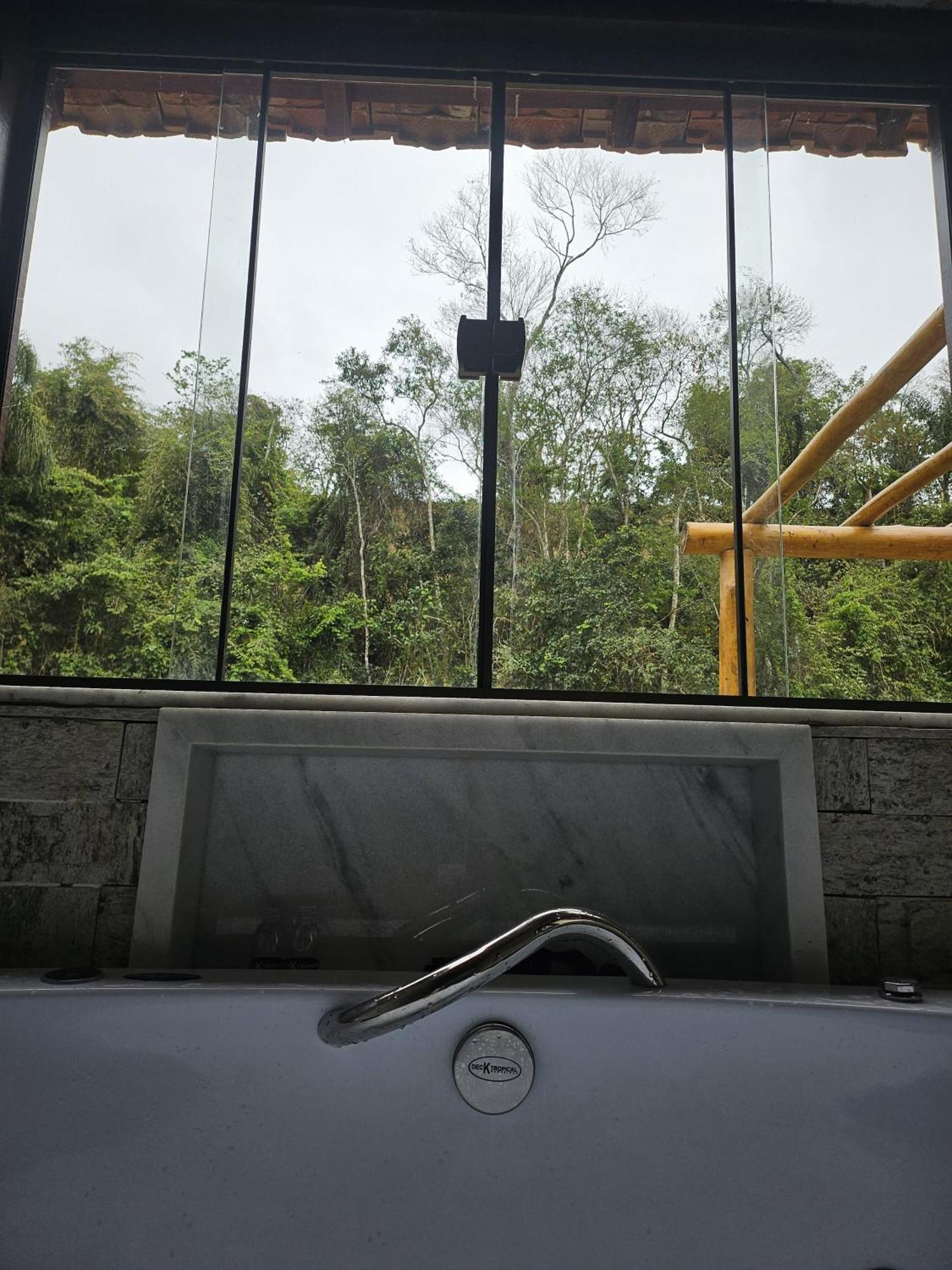 Casa Di Pedra Com Linda Vista Para Natureza - Miguel Pereira Bagian luar foto
